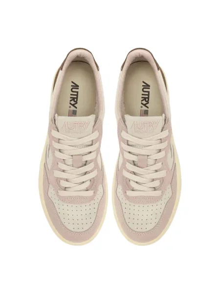 Sneakersy Autry beżowe