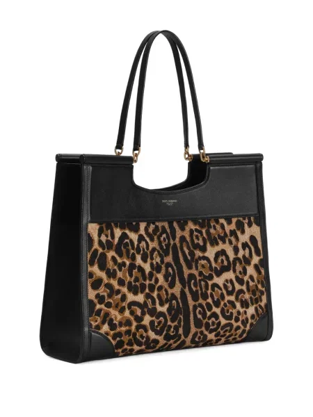 Geantă Dolce & Gabbana Sicily maro