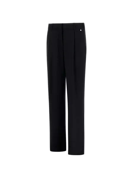 Pantaloni Herno plisate negru