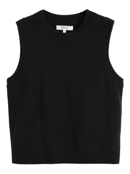 Vestă Chinti & Parker cu decolteu rotund negru
