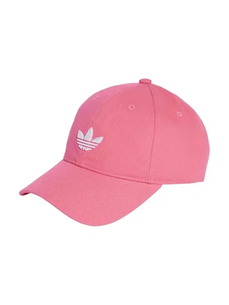 Класическа шапка с козирки Adidas Originals с апликация розово