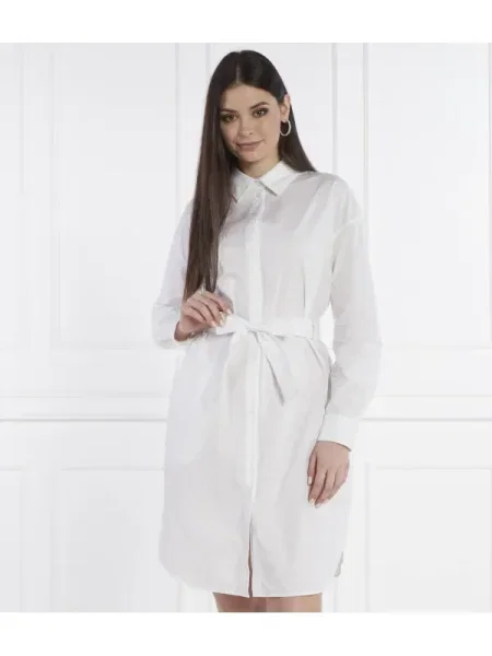 Armani Exchange Rochie alb