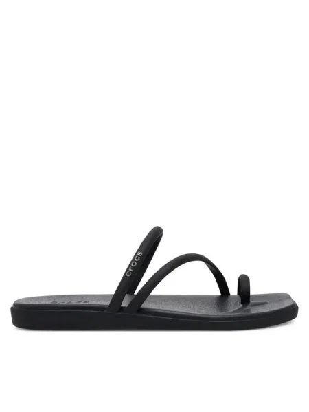 Crocs Джапанки Miami Toe Loop Sandal черен
