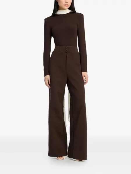 Pantaloni Rotate Birger Christensen maro