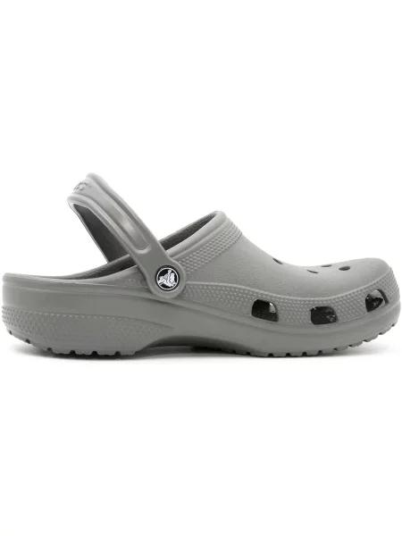 Klasické pantofle Crocs šedé
