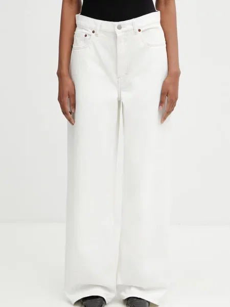 Polo Ralph Lauren RIGID DENIM-WVN-PANTS pantaloni straight din pentru femei