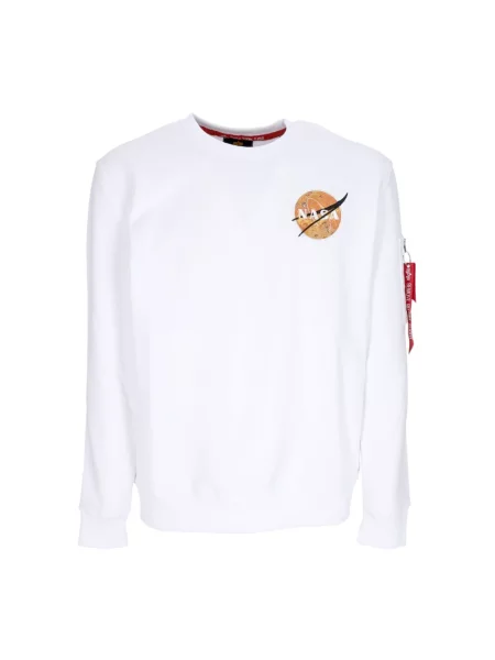 Bluza Alpha Industries biała
