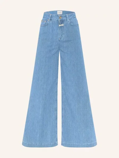 Closed Široké Džíny Glow Up mbl mid blue modré