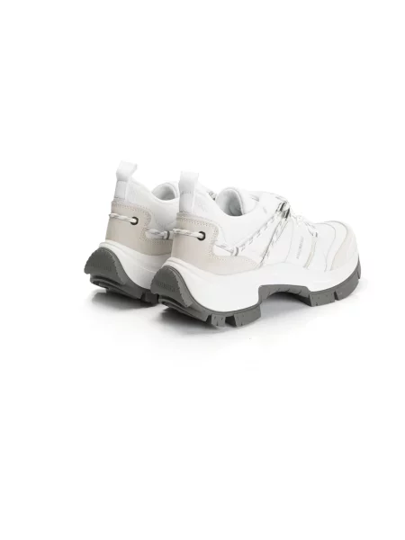 Sneakersy Bikkembergs skórzane białe