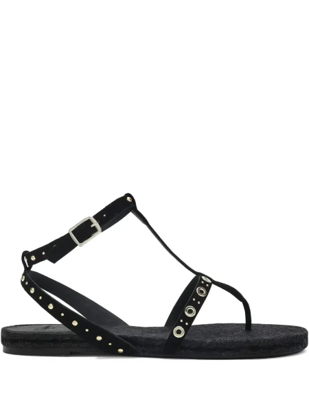 Sandale Castaner cu tepi negru