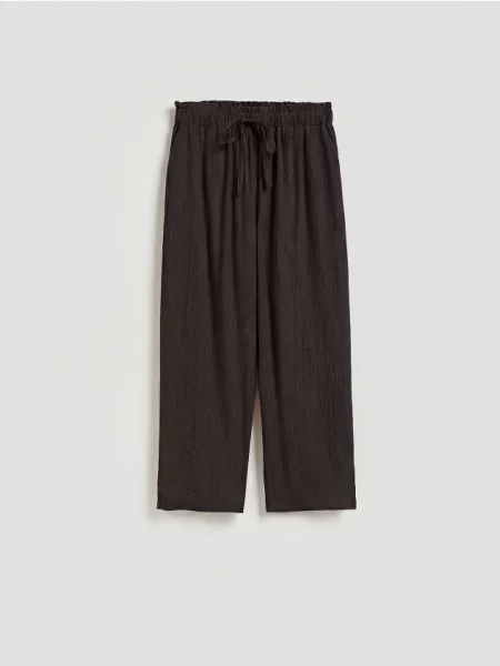Reserved Pantaloni cu adaos de maro