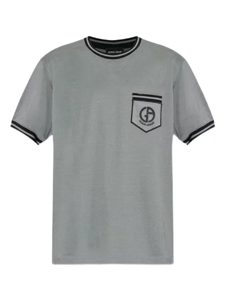 Тениска Giorgio Armani сиво