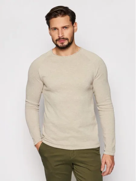 Jack&Jones Svetr Hill béžová