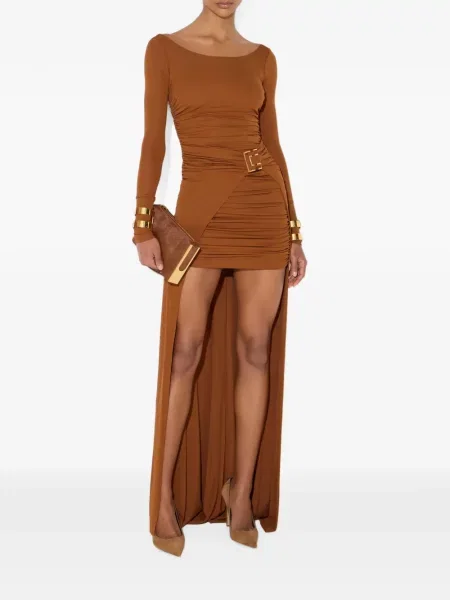 Rochie Elisabetta Franchi din jerseu roșu