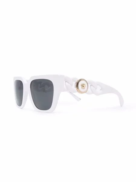 Saulės akiniai Versace Eyewear balta