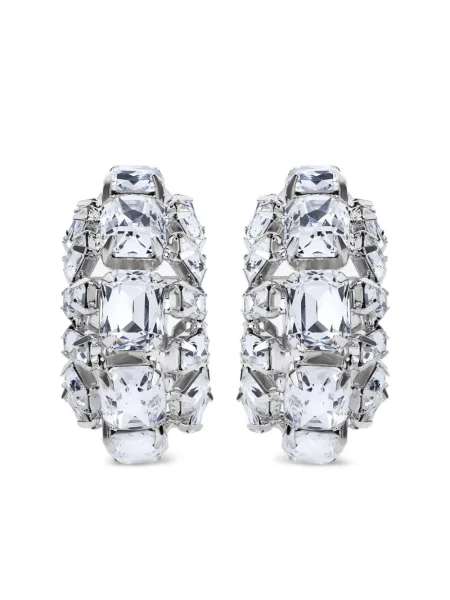 Cercei Area de cristal argintiu