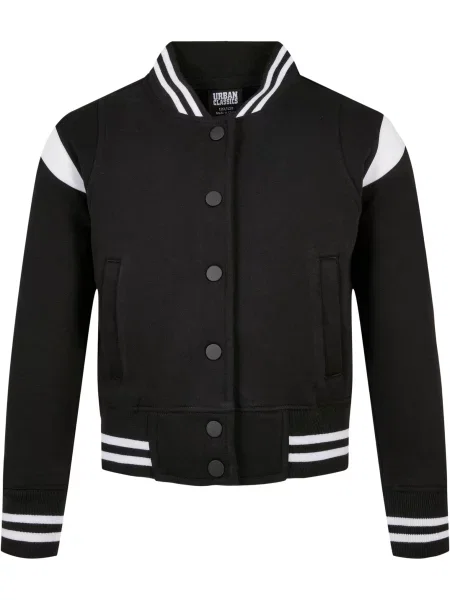 Urban Classics Hanorac negru alb