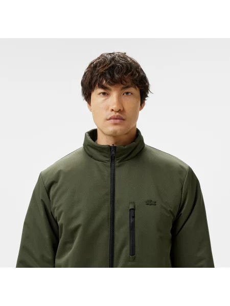 Lacoste Kurtka Regular Fit Z Kołnierzem czarny