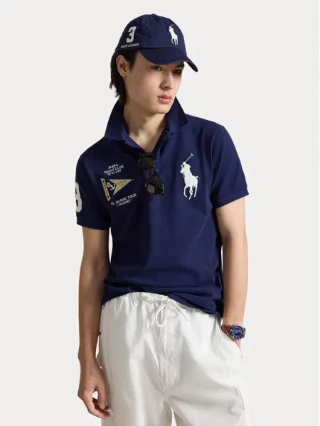 Polo Ralph Lauren Polo majica Mornarsko modra