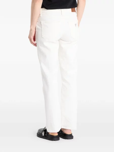 Blugi Guess cu autograf alb