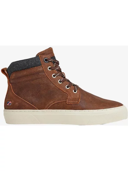 Ciemnobrązowe trampki Pepe Jeans Yogi 45 brązowe