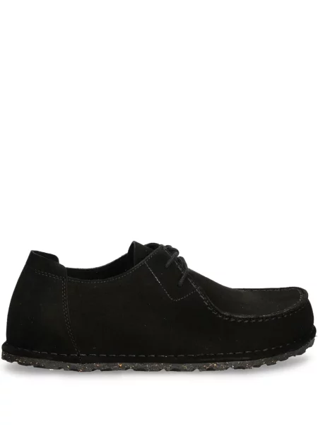 Pantofi Birkenstock cu șireturi din dantelă negru