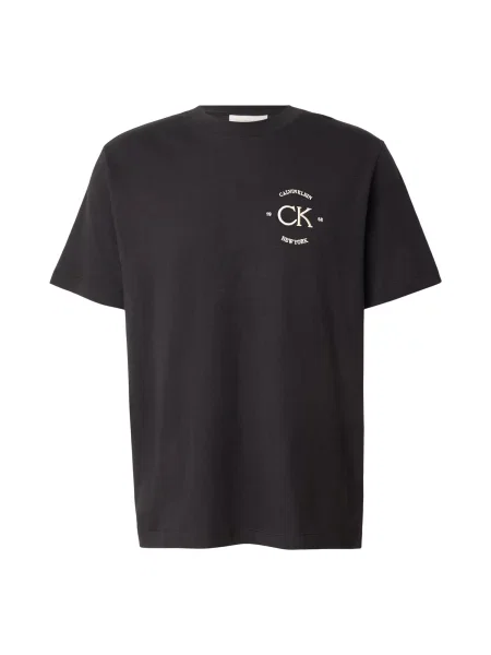 Calvin Klein Jeans Tričko APRIL černá bílá