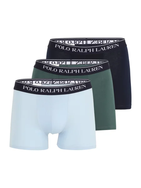 Polo Ralph Lauren Boksarice Classic mornarska / pastelno modra / jelka bela