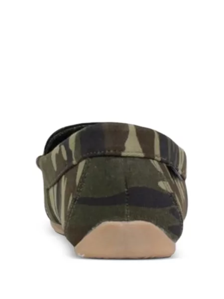 Pantofi loafer Polo Ralph Lauren cu imagine cu cataramă cu model camuflaj verde