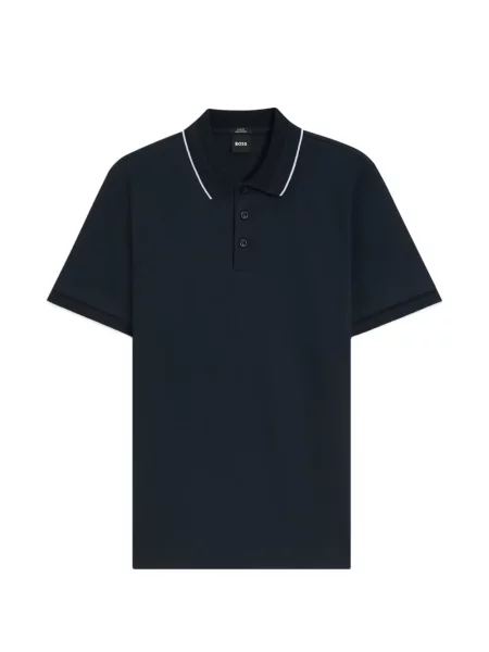 Tricou polo Boss albastru