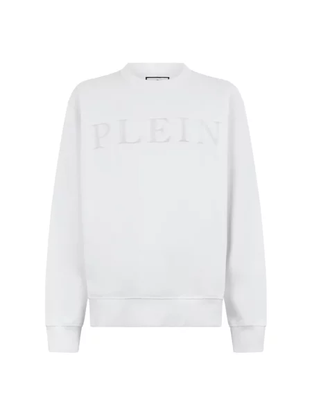 Bluza Philipp Plein z logo biała
