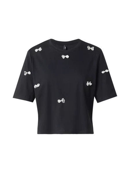 ONLY Tricou ONLJONI negru alb