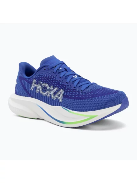 Încălțăminte de alergare pentru bărbați HOKA Mach 7 cobalt blue/neon green albastru
