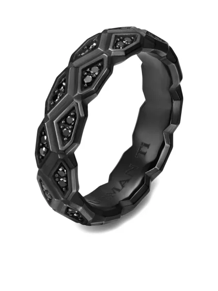 Пръстен David Yurman черно