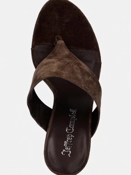 Замшевые вьетнамки Jeffrey Campbell