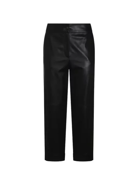 Pantaloni Ports 1961 din piele negru
