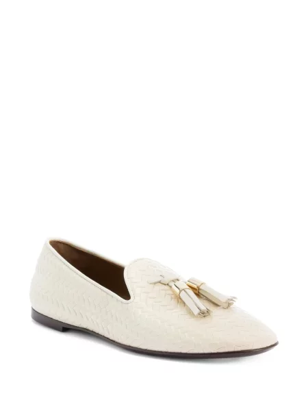 Pantofi loafer Giuseppe Zanotti alb