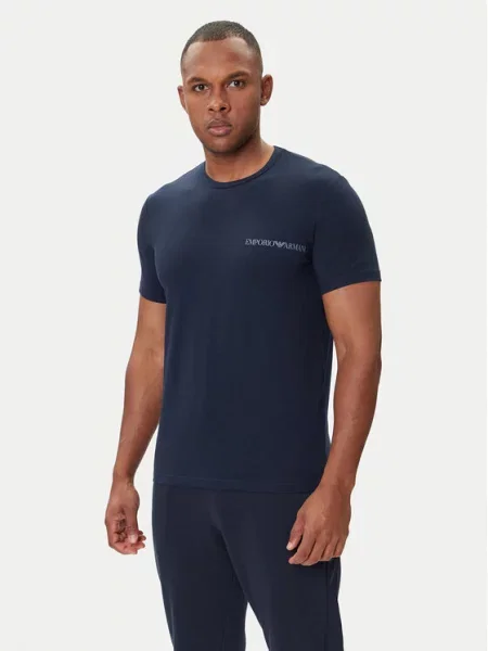 Mikina Emporio Armani Underwear modrá
