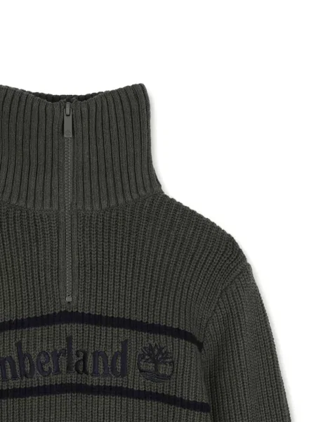 Sweter dziecięcy Timberland zielony