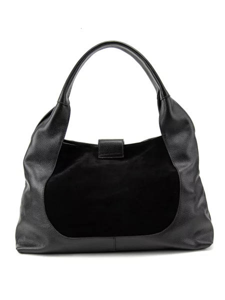 RoyalBag Сумка Шкіра/замша чорний