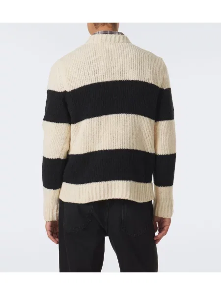 Pulover Moncler de lână cu dungi