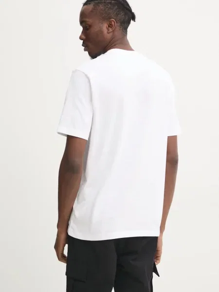 Футболка Adidas Originals с принтом бежевая