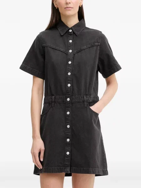 Top Levi's® fără mâneci zdrențuiți skinny fit albastru