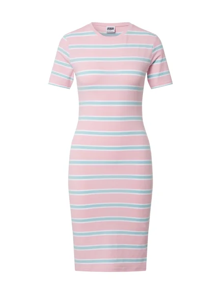 Urban Classics Rochie opal / roz alb