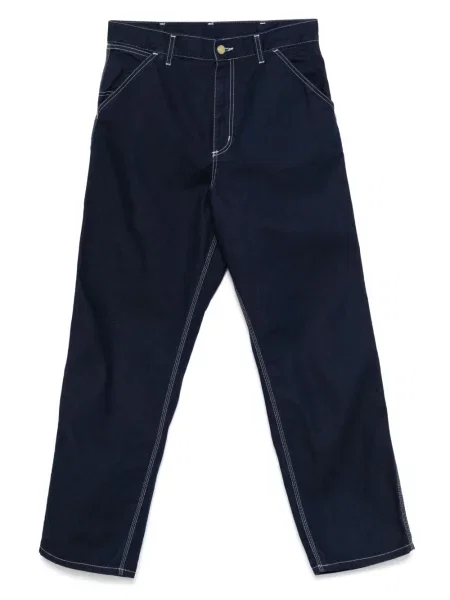 Pantaloni Carhartt Wip albastru