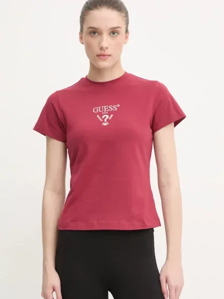 Тениска Guess COLETTE червено