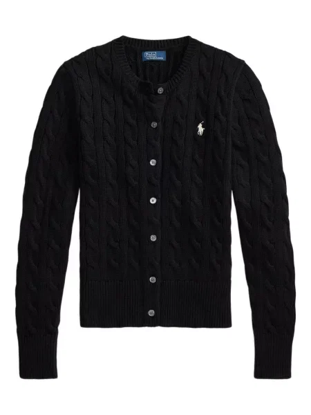 Șapcă Polo Ralph Lauren de mătase cu broderie cu dungi negru