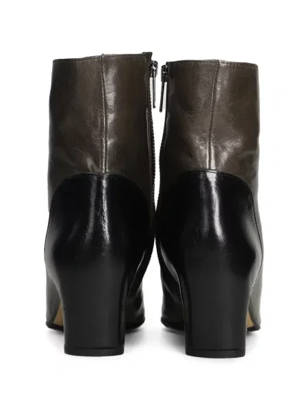 Pantofi cu toc L Arianna din piele gri