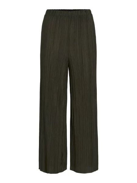 VILA Pantaloni VIPlisa pin verde