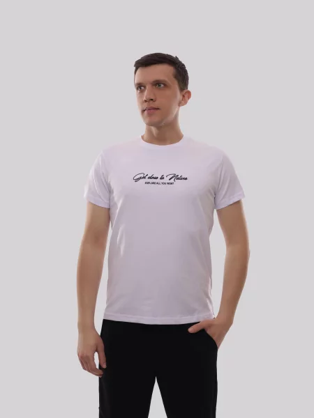 Футболка Adrian белая